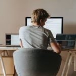 best degrees for remote work Photo by olia danilevich: https://www.pexels.com/photo/a-programmer-working-from-home-4974907/